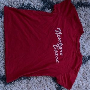 brandy Melville newport beach tshirt